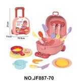 OBL10421595 - 卡通儿童益智过家家烹饪玩具拉杆箱