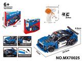 OBL10422747 - 1:16积木遥控车-野马警车         （颗粒数：404pcs）