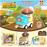 OBL10423161 - 果蔬类回力车
蘑菇回力滑行车
卡通车灯光音乐车
DIY积木底座拆卸
（产品采用UV工艺）
（七彩渐变灯光+音乐版）
