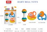 OBL10423642 - 婴儿牙胶摇铃3PCS