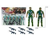 OBL10425149 - 6位军人配枪(军绿色）