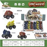 OBL10425161 - 回力恐龙车4款装