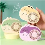 OBL10425728 - 猫咪手持充电小风扇
