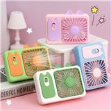 OBL10425741 - 卡通相机猫充电风扇