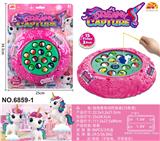 OBL10426033 - 独角兽电动钓鱼盘（15条鱼）