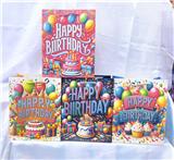 OBL10426381 - 中号4款烫银礼品袋