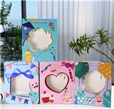 OBL10426409 - 大号4款开窗+烫银礼品袋