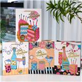 OBL10426428 - 中号4款烫金礼品袋