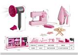 OBL10426683 - 小家电吹风筒缝纫机烫斗大盒套装（吹风筒功能电动. 电池2*AA不包/ 缝纫机功能电动灯光. 电池2*AA不包/熨斗功能震动灯光. 电池2*AA不包）