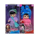 OBL10427638 - 2代8寸12关节实身毛绒动物贝拉兹娃娃带吉他带束花