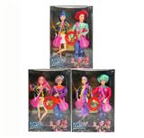 OBL10427691 - 第3代K-POP带灯光音乐 猎魔  11.5寸12关节实身猎魔女团，猎魔男团2人混装带吉他