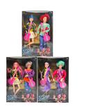 OBL10427741 - 第2代K-POP 猎魔带灯光音乐 12关节实身猎魔女团，带直播器材带吉他套装