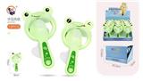 OBL10427840 - 创意手压小风扇青蛙小型便携迷你手动风扇可爱儿童玩具