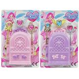 OBL10427923 - 高档PVC料配件电镀饰品+大拉箱随机色