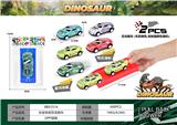 OBL10428294 - 回力车合金铁皮跑车保时捷911恐龙（1PCS车+1PCS弹射）