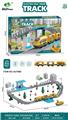 OBL10429034 - 电动车头可遥控版现代轨道套装【44PCS】带灯光音效包电