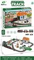 OBL10429043 - 电动复古轨道套装【89PCS】带灯光音效包电
