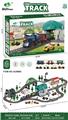 OBL10429046 - 电动复古轨道套装【108PCS】带灯光音效包电