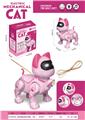 OBL10429287 - 电动声光机械猫+弹力牵绳