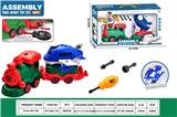 OBL10429759 - DIY拆装火车           (圣诞火车头+1火车斗+蓝收纳飞机）