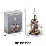 OBL10430033 - DIY拼装积木 太空任务-航天火箭
（265PCS)