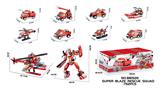 OBL10430276 - DIY益智拼装积木 超级火焰救援队91/91/113/95/90/92PCS （8in2）