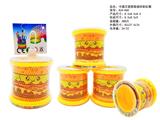 OBL10430743 - 卡通汉堡图案摇铃彩虹圈
