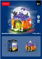 OBL10431073 - 万圣节南瓜屋  声光版   171PCS
