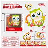 OBL10435811 - 猫头鹰电子琴（摇晃感应灯光音乐/2粒AAA没包电）
