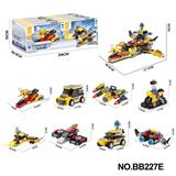 OBL10439525 - DIY拼装积木 地球防卫军(9种不同形态8合1）589PCS