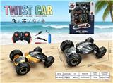 OBL10440966 - 2.4G 1：16四通两驱双面扭变车