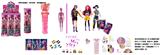 OBL10441863 - 水溶变色泡水系列  K-POP 猎魔女团真人版11.5寸实身带Rumi鲁米打歌芭比带金貂卡片一张带发夹带手提包3款6PC混装