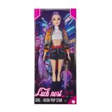 OBL10441993 - K-POP 猎魔女团动画版11.5寸12关节实身Rumi鲁米打歌芭比带武器