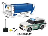 OBL10442733 - 1:12酷路泽四通遥控警车2.4G