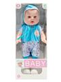 OBL10443154 - 新品爆款14寸直脚娃娃带IC服装多色混装睫毛眼 2个LR44