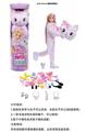 OBL10443224 - 惊喜系列11.5寸12关节实身猫咪芭比带1套动物毛绒时装衣服。带发夹，手提包，鞋子。4款配件