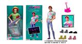 OBL10443280 - 1比1 K-POP 猎魔男团动画版  11.5寸11关节实身ABBy 艾比 带金貂卡片一张   带吉他一条