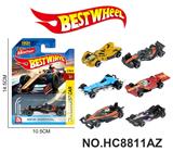 OBL10443495 - 6款1:64F1赛车合金车片装