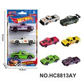 OBL10443503 - 6款1:64皮卡合金车3只装