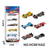 OBL10443527 - 6款1:64F1赛车合金车6只装