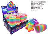 OBL10450086 - 大号形状彩虹圈台湾色四款混装