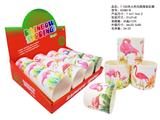 OBL10450126 - 7.5白色火烈鸟彩虹圈