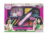 OBL10450426 - 跨境儿童彩妆儿童化妆品饰品美甲梳扮女孩玩具过家家新款DIY打发串珠器