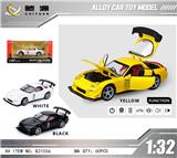 OBL10450472 - 1:32 马自达RX7 黑+白+黄