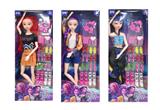 OBL10451138 - K-POP 猎魔女团动画版11.5寸12关节实身摇滚芭芘带鞋子套装吸塑三人随机混装