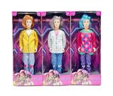 OBL10451147 - K-POP 猎魔男团动画版  11.5寸实身男人猎魔乐队三人随机混装