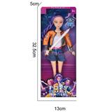 OBL10451165 - K-POP 猎魔女团真人版11.5寸12关节实身带Rumi鲁米打歌芭比带武器