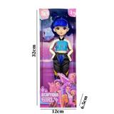 OBL10451180 - K-POP猎魔系列 1比1  12寸12关节实身身带七彩灯光主题曲真玻璃眼珠惊喜猎魔女团娃娃带七彩灯光主题曲