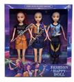 OBL10451185 -  K-POP 猎魔女团动画版11.5寸实身带武器3人混装