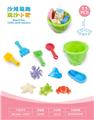 OBL10452257 - 城堡桶配沙滩配件配小船(11)PCS